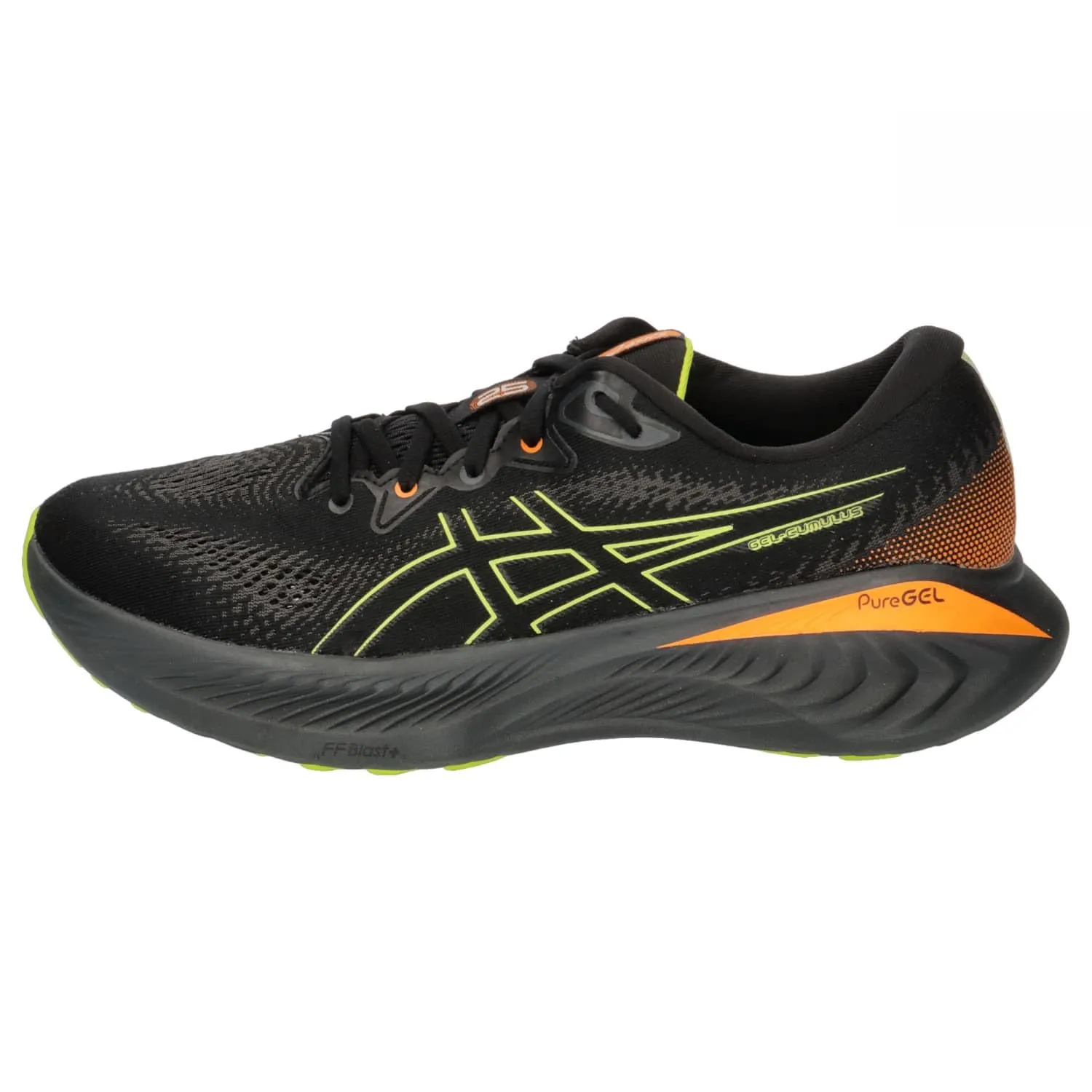 ASICS Herren Laufschuhe Gel-Cumulus 25 GTX 1011B683 Black/Neon Lime 42.5
