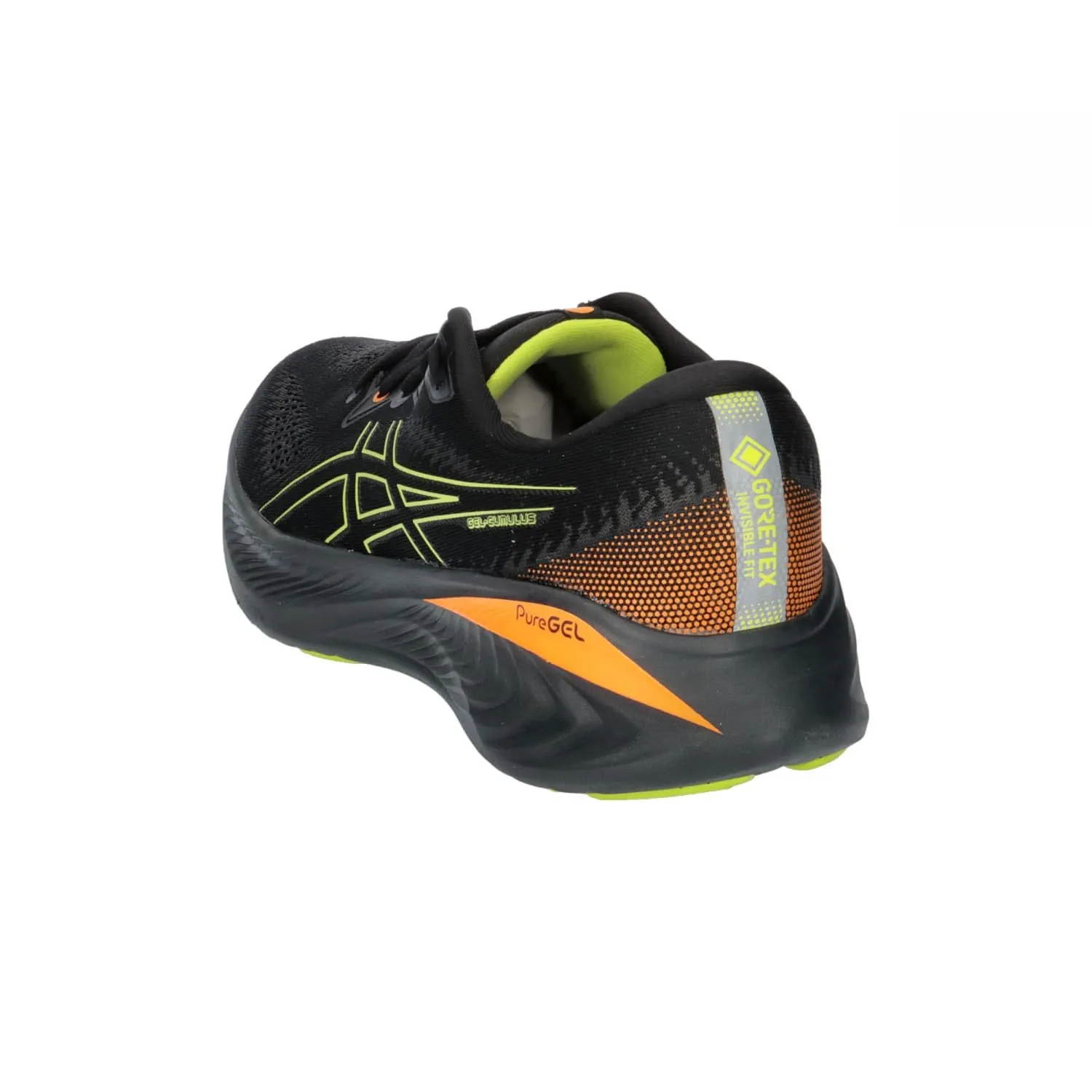 ASICS Herren Laufschuhe Gel-Cumulus 25 GTX 1011B683 Black/Neon Lime 42.5
