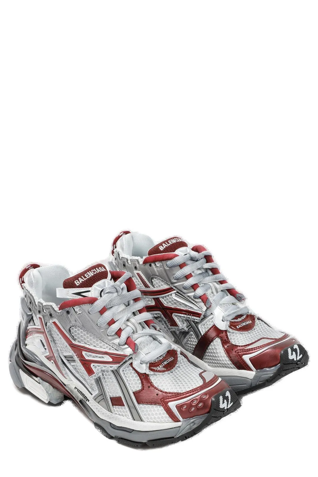 Balenciaga Round Toe Low-Top Sneakers