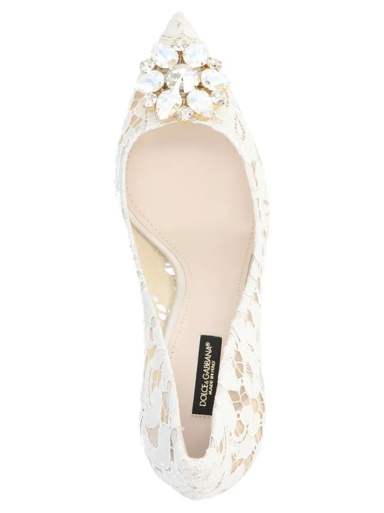 Dolce & Gabbana Bellucci Lace Embellished Pumps