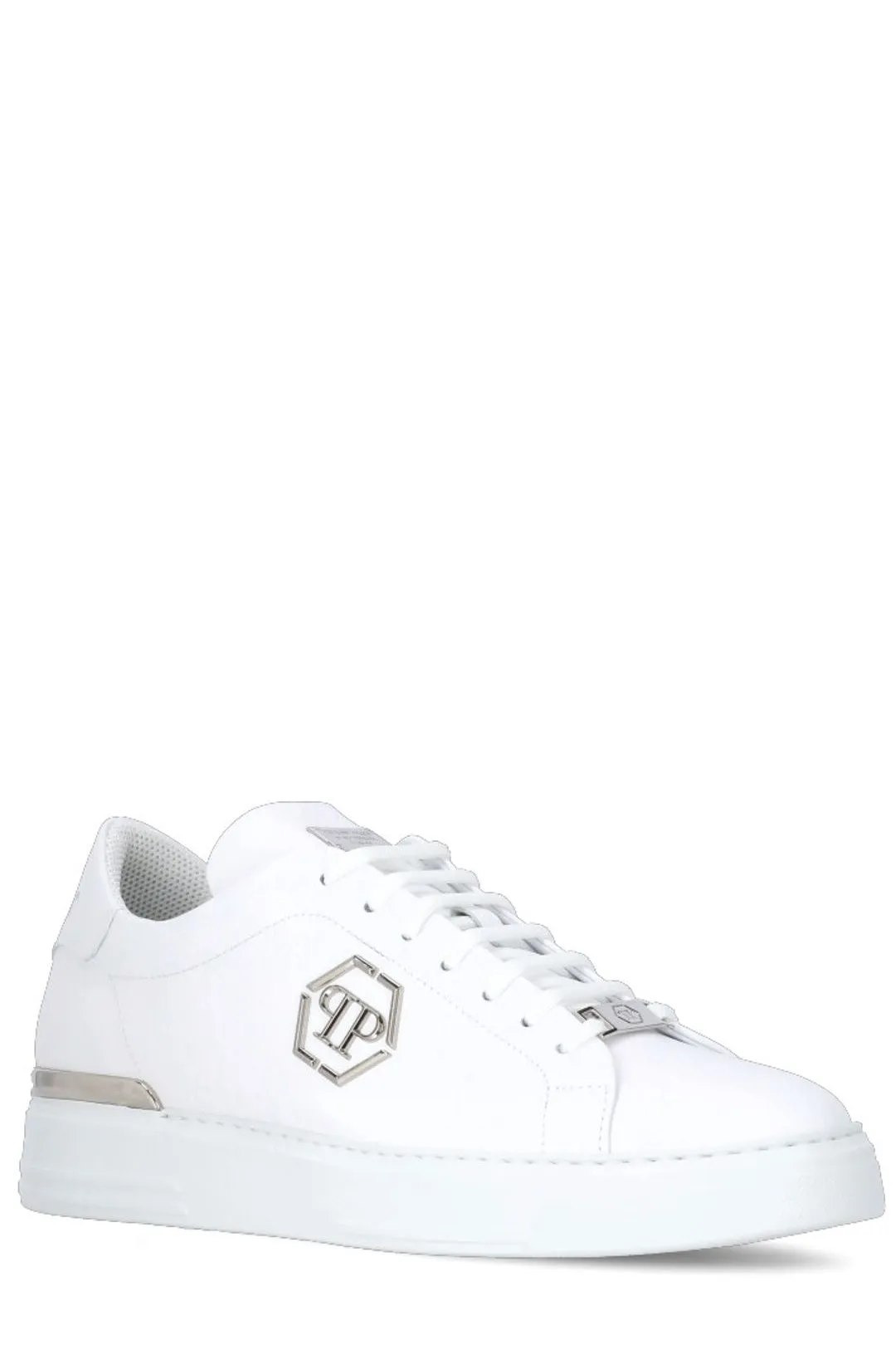 Philipp Plein Logo Patch Low-Top Sneakers