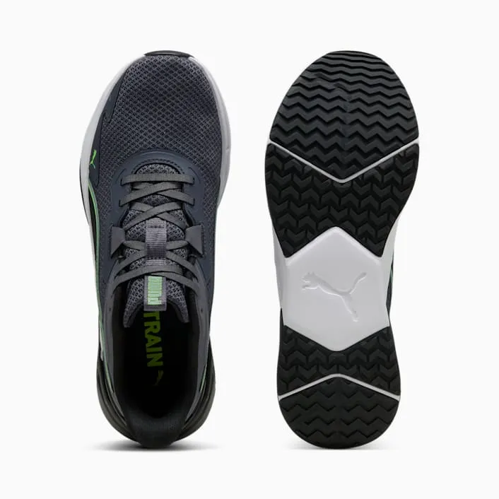 PUMA MEN'S DISPERSE XT 4 GREY/GREEN TRAINING SHOES