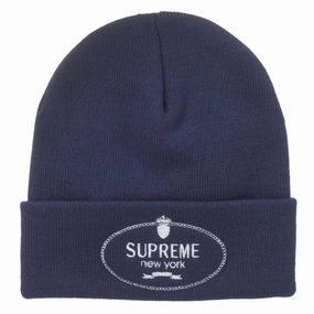 Supreme Crest Beanie "Navy"