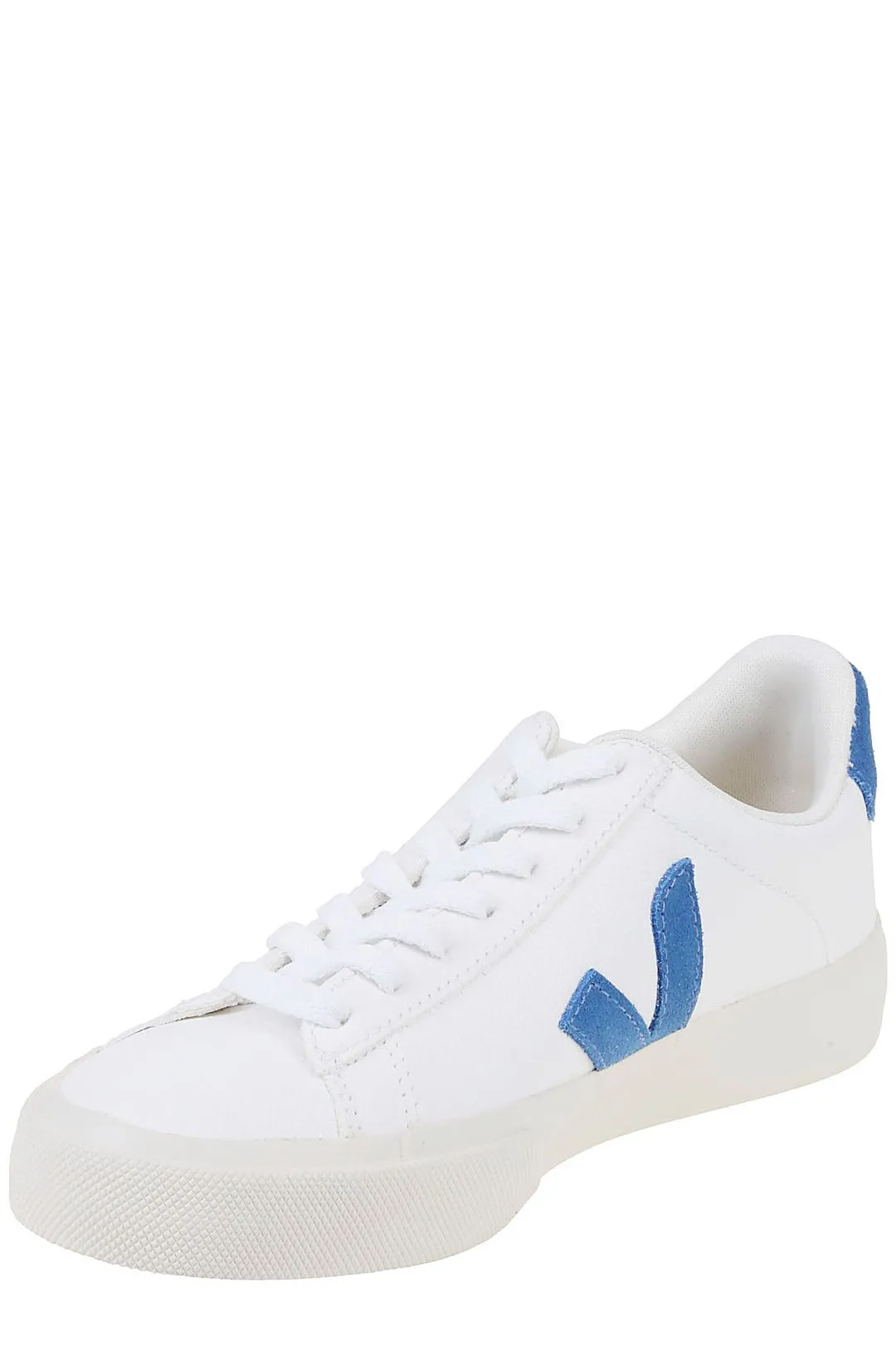 Veja Round Toe Lace-Up Sneakers