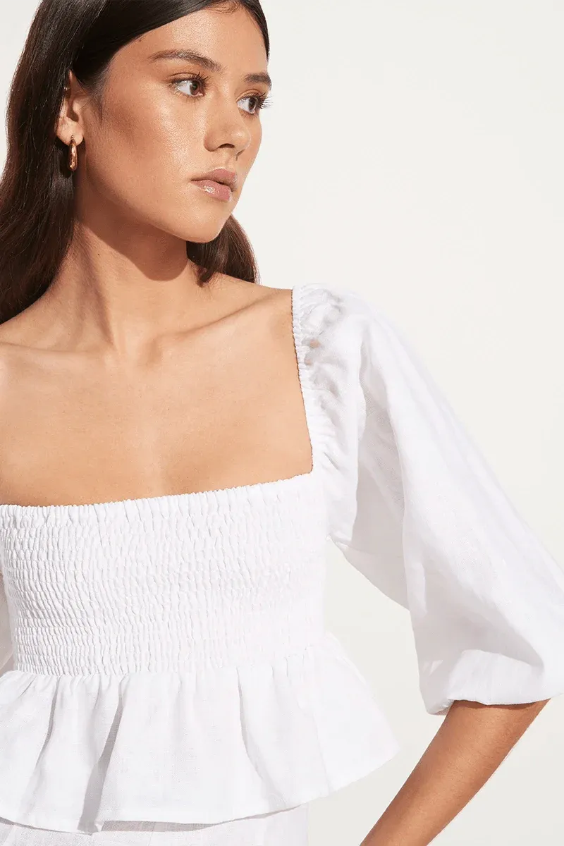 Vivica Top - White