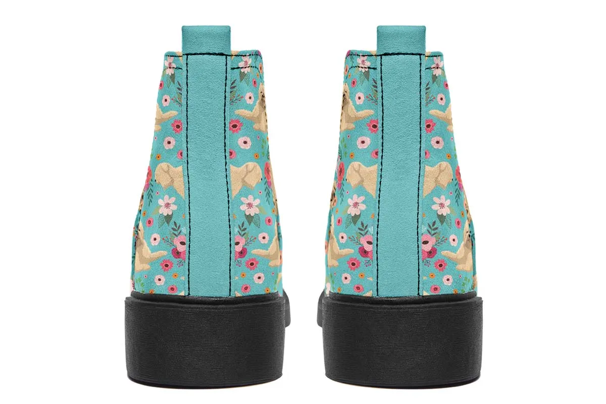 Wheaten Terrier Flower Neat Vibe Boots