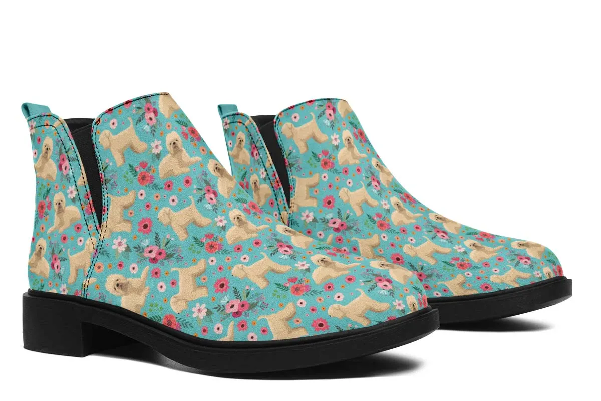 Wheaten Terrier Flower Neat Vibe Boots