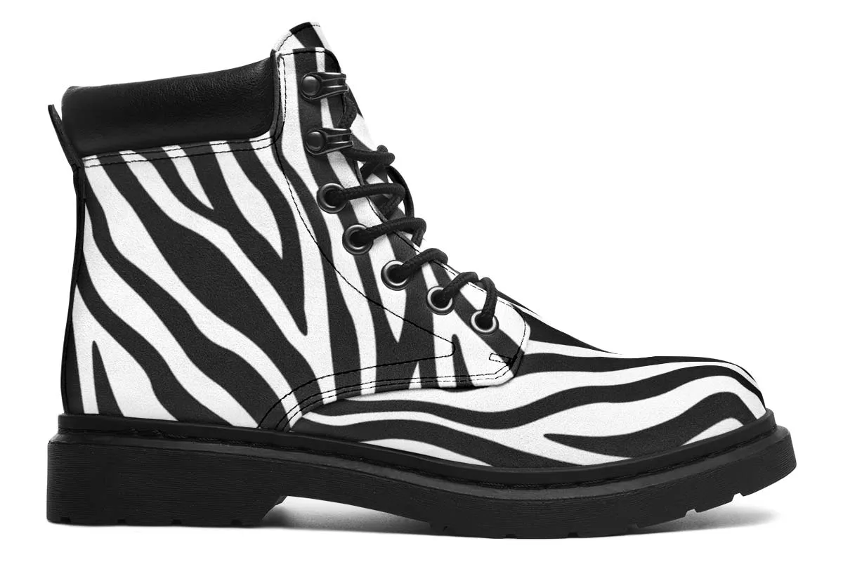 Zebra Print Classic Vibe Boots